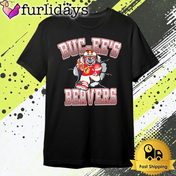 Buc Ees Beavers Football Logo Mascot T Shirt