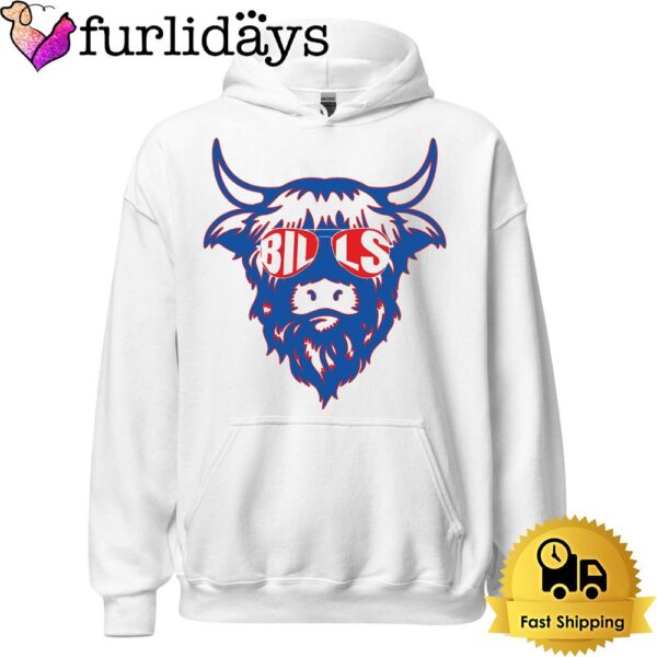 Buffalo Bills Football Mascot Wearing Glasses T Shirt