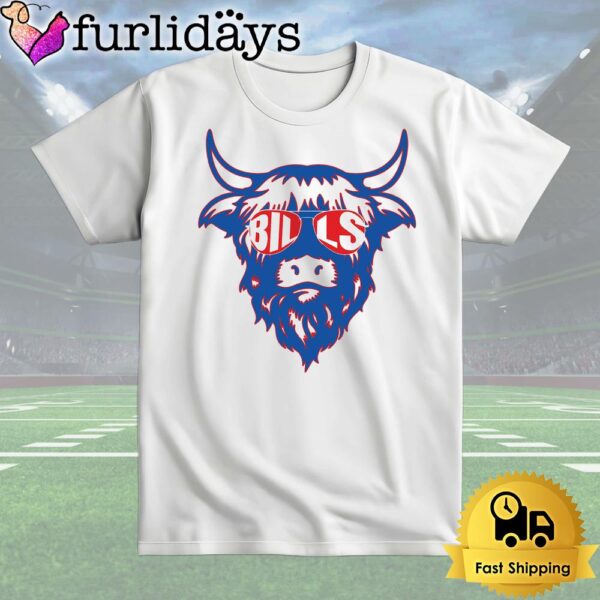 Buffalo Bills Football Mascot Wearing Glasses T Shirt