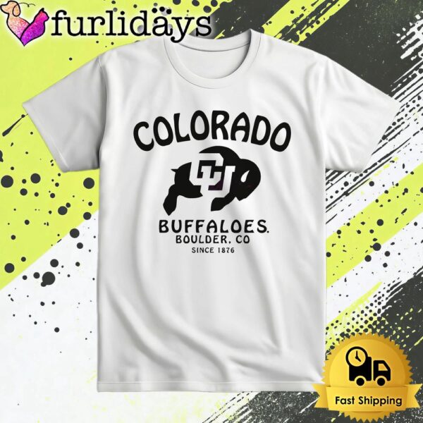 Colorado Buffaloes Football Logo Mascot T Shirt