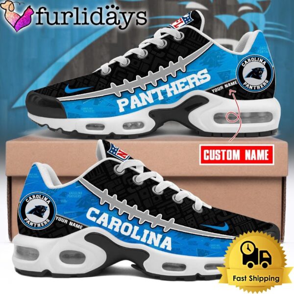 Custom NFL Carolina Panthers Limited Design Air Max Plus Shoes