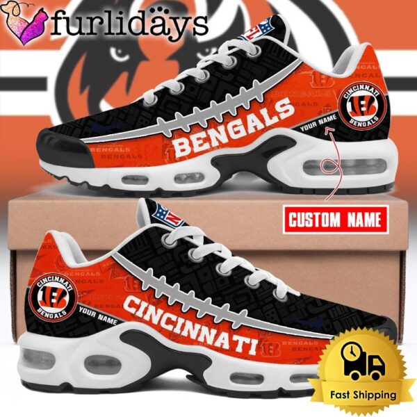 Custom NFL Cincinnati Bengals Limited Design Air Max Plus Shoes