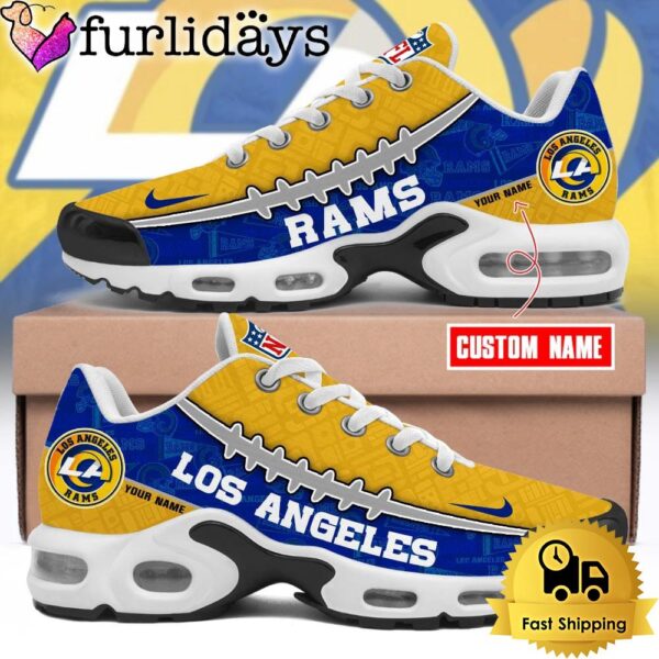 Custom NFL Los Angeles Rams Limited Design Air Max Plus Shoes