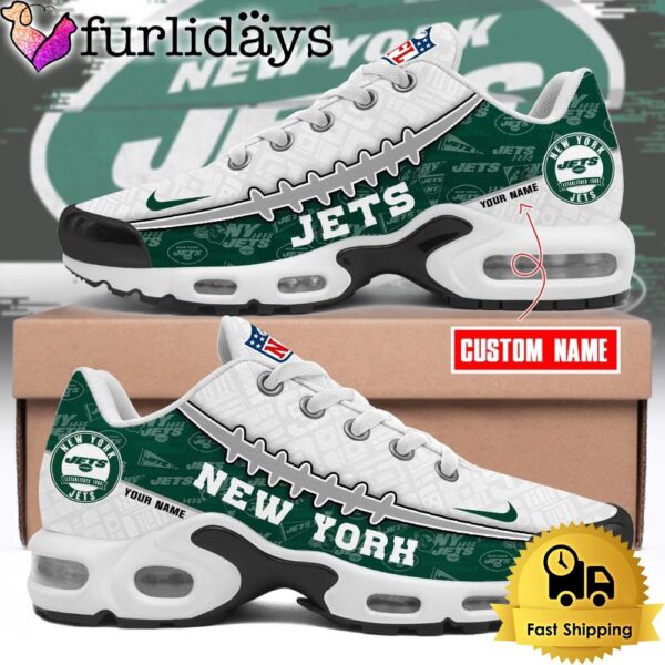 Custom NFL New York Jets Limited Design Air Max Plus Shoes