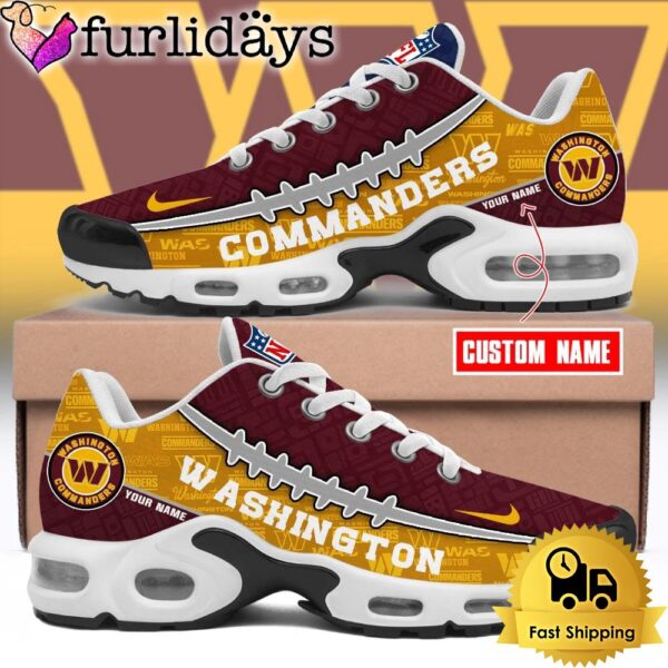 Custom NFL Washington Commanders Limited Design Air Max Plus Shoes