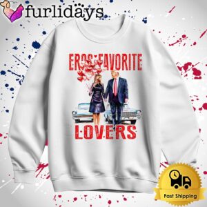 Donald Trump And Melania Trump Valentine Eros Favorite Lovers T Shirt