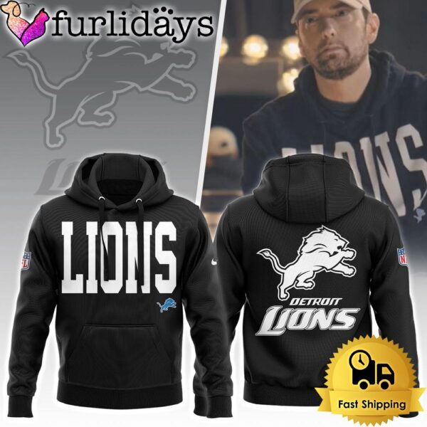 Eminem x Detroit Lions Logo Team Hoodie