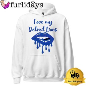 Love My Detroit Lions Football T Shirt