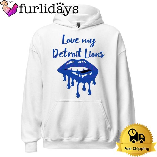 Love My Detroit Lions Football T Shirt