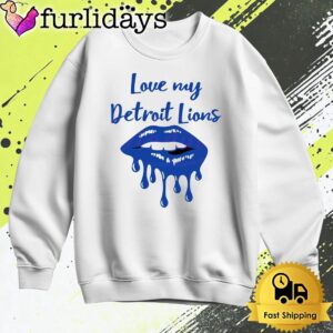 Love My Detroit Lions Football T Shirt