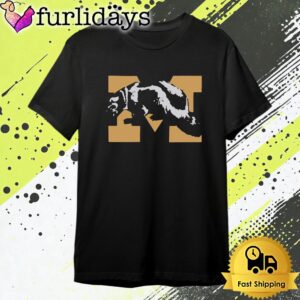 Michigan Wolverines Logo Mascot T Shirt