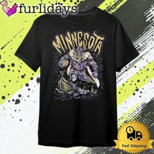 Minnesota Vikings Football Skeleton Football T…