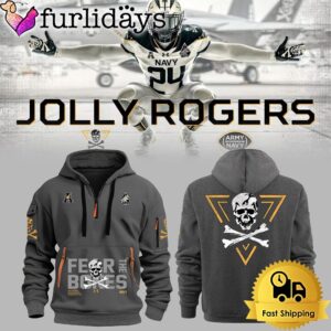 Navy Midshipmen Jolly Rogers Fear Bones…