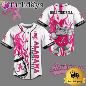 NCAA Alabama Crimson Tide Breast Cancer…