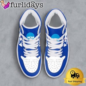 NCAA Boise State Broncos Grunge Style Custom Air Jordan 1 Shoes