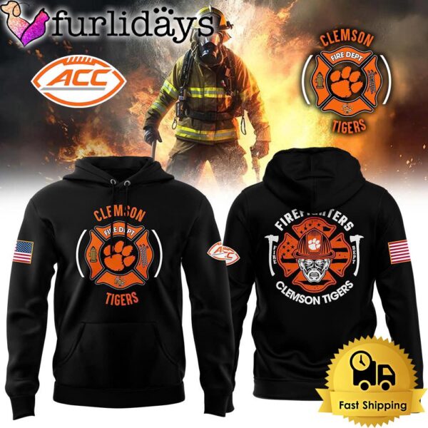 NCAA Clemson Tigers Football Firefighter Appreciation Night Hoodie