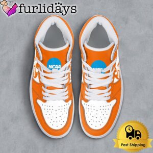 NCAA Clemson Tigers Grunge Style Custom Air Jordan 1 Shoes