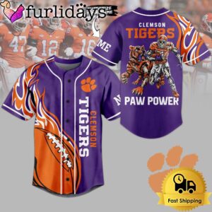 NCAA Clemson Tigers Paw Power Baseball…