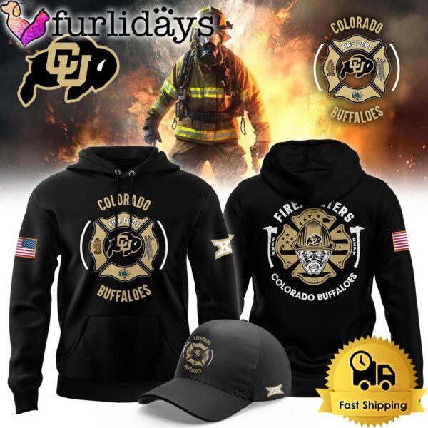 NCAA Colorado Buffaloes Football Firefighter Appreciation Night Hoodie