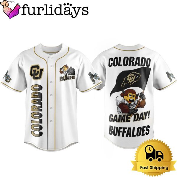 NCAA Colorado Buffaloes Game Day Baseball Jersey