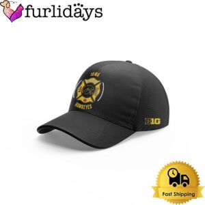 NCAA Iowa Hawkeye Football Firefighter Appreciation Night Baseball Cap