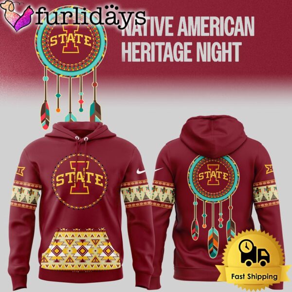 NCAA Iowa State Cyclones Native American Heritage Hoodie