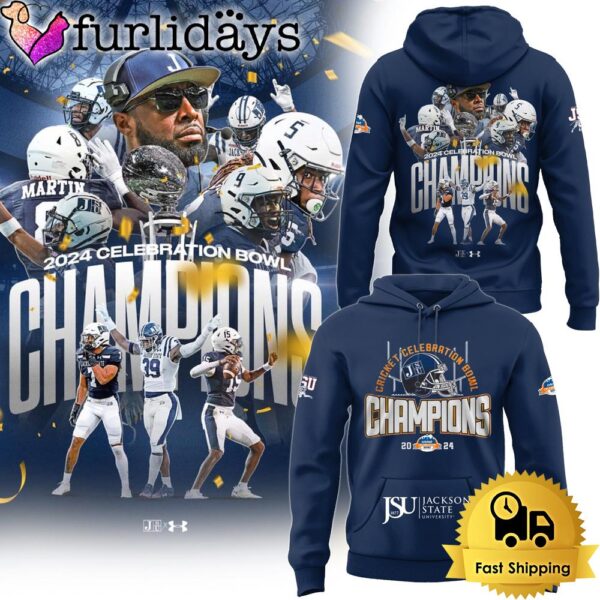 NCAA Jackson State Tigers Celebration Bowl Champions Hoodie