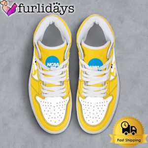 NCAA lowa State Cyclones Grunge Style Custom Air Jordan 1 Shoes