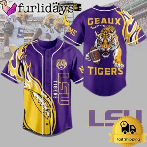 NCAA LSU Tigers Geaux Tigers Baseball…