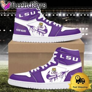 NCAA LSU Tigers Grunge Style Custom…