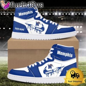 NCAA Memphis Tigers Grunge Style Custom…