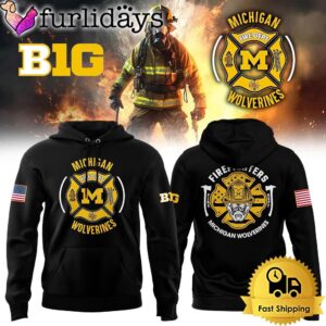 NCAA Michigan Wolverines Football Firefighter Appreciation…