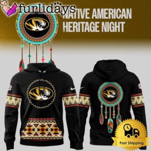 NCAA Missouri Tigers Football Native American Heritage Hoodie