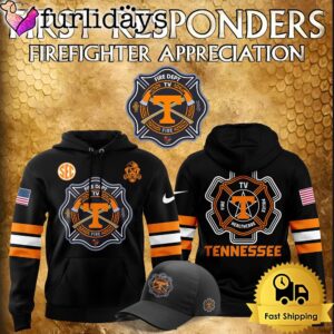 NCAA Tennessee Volunteers Football Firefighter Appreciation…