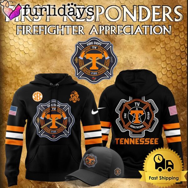 NCAA Tennessee Volunteers Football Firefighter Appreciation Night Hoodie