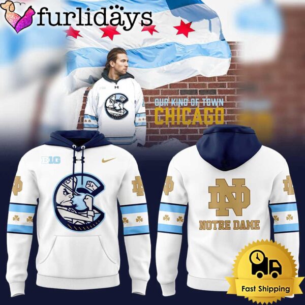 NCAA Notre Dame Hockey Frozen Confines Uniform Hoodie