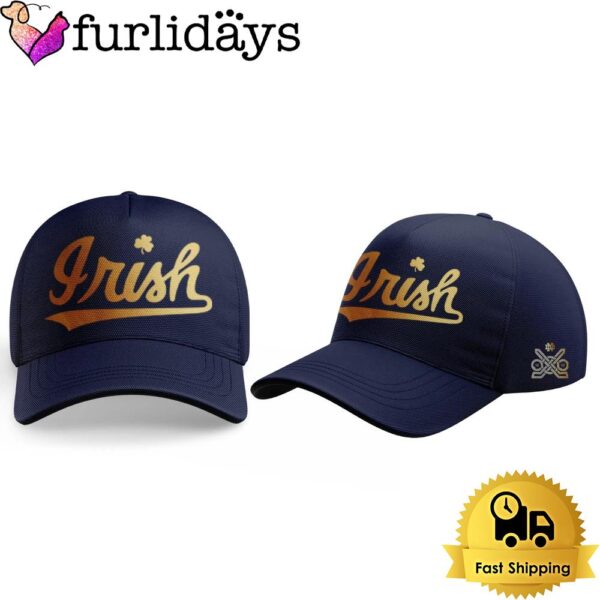 NCAA Notre Dame Hockey Irish Gold Baseball Cap