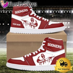 NCAA Oklahoma Sooners Grunge Style Custom…