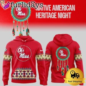 NCAA Ole Miss Native American Heritage Hoodie