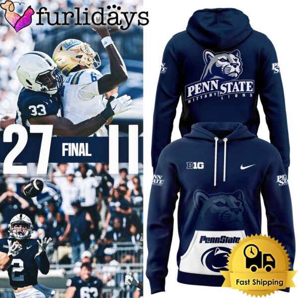 NCAA Penn State Football Final Game Navy Hoodie