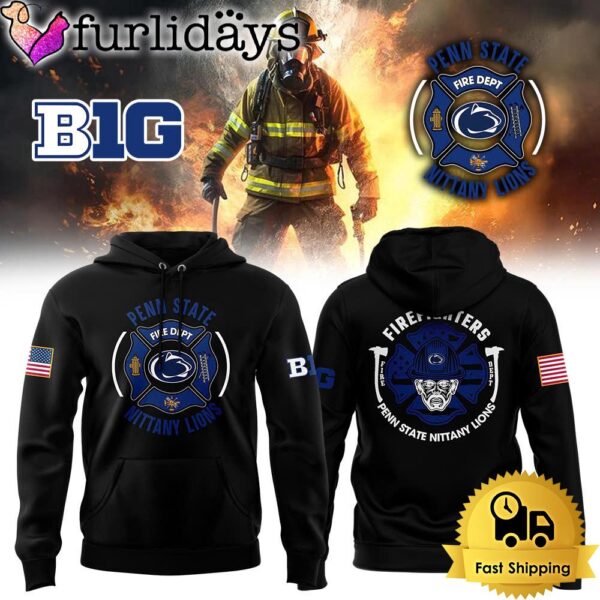 NCAA Penn State Nittany Lions Football Firefighter Appreciation Night Hoodie