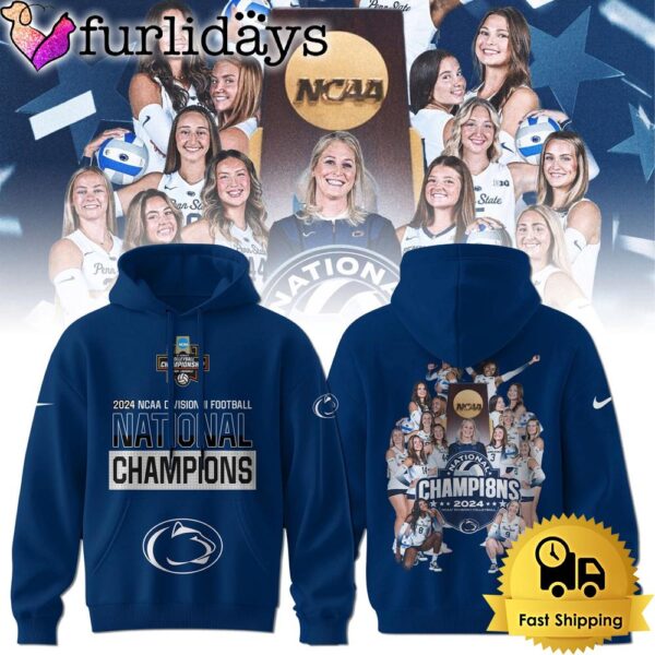 NCAA  Penn State Women 2024 National Volleyball Champions Hoodie