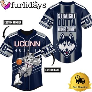 NCAA UConn Huskies Straight Outta Huskies…