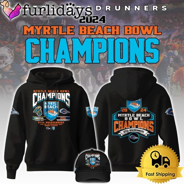 NCAA UTSA Roadrunners Bowl Champion 2024 Hoodie