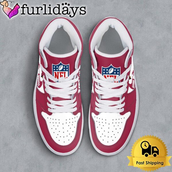 NFL Arizona Cardinals Grunge Style Custom Air Jordan 1 Shoes