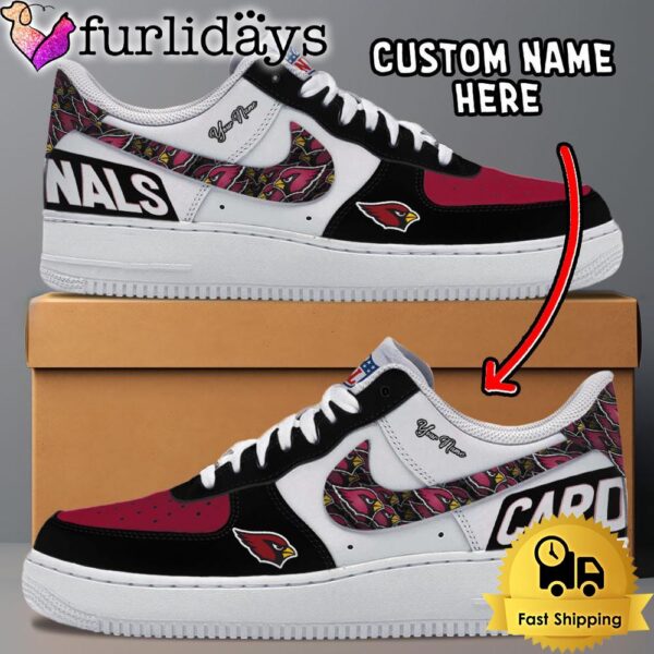 NFL Arizona Cardinals Logo Team Design Custom Air Force 1 Shoes