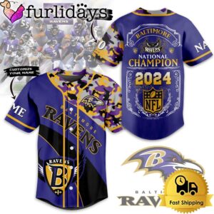 NFL Baltimore Ravens National Champion Baseball…