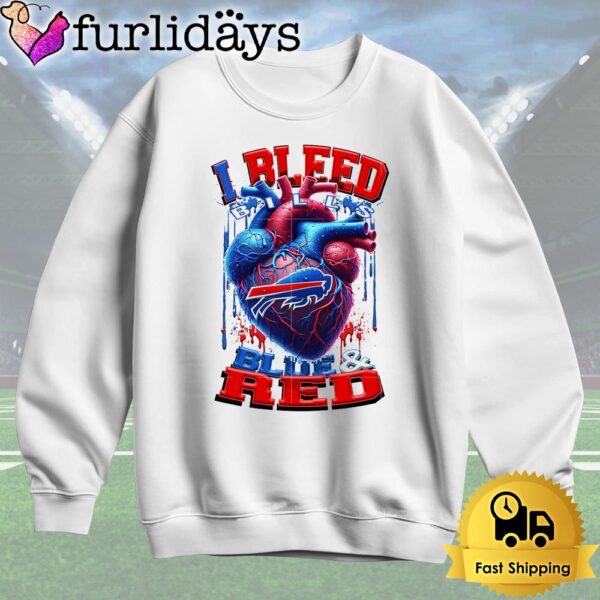 NFL Buffalo Bills I bleed Blue Red T Shirt