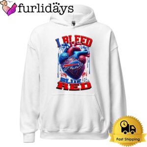 NFL Buffalo Bills I bleed Blue Red T Shirt