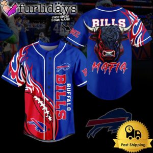 NFL Buffalo Bills Mascot Mafia Baseball…